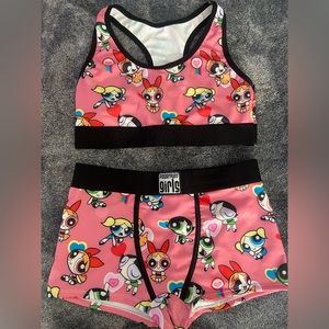 Super cute power puff girls 2pice